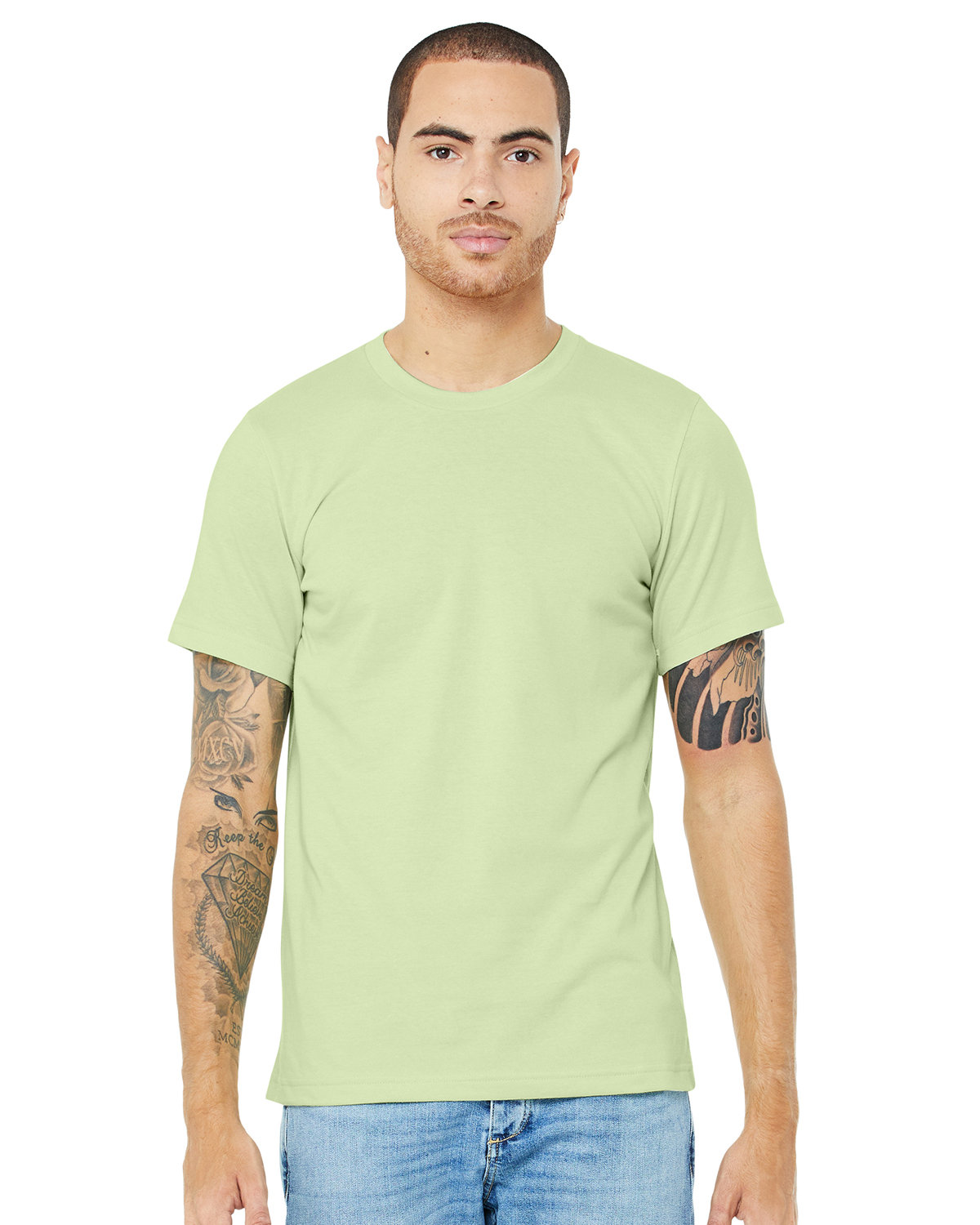 Bella + Canvas Unisex Jersey T-Shirt SPRING GREEN 