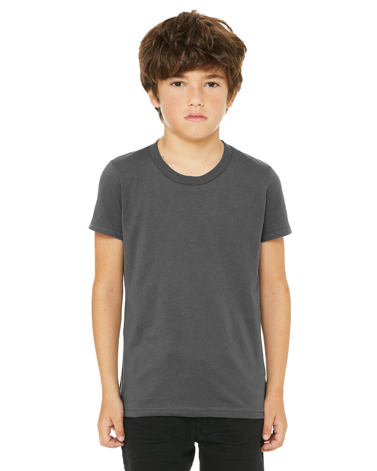 Bella + Canvas Youth Jersey T-Shirt asphalt 