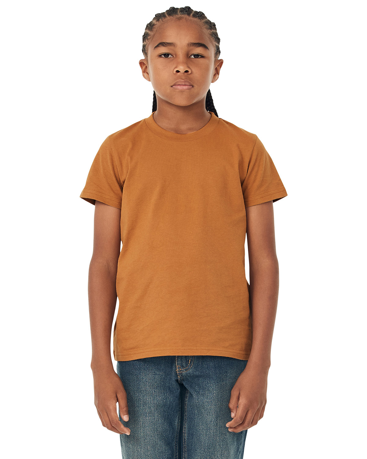 Bella + Canvas Youth Jersey T-Shirt toast 