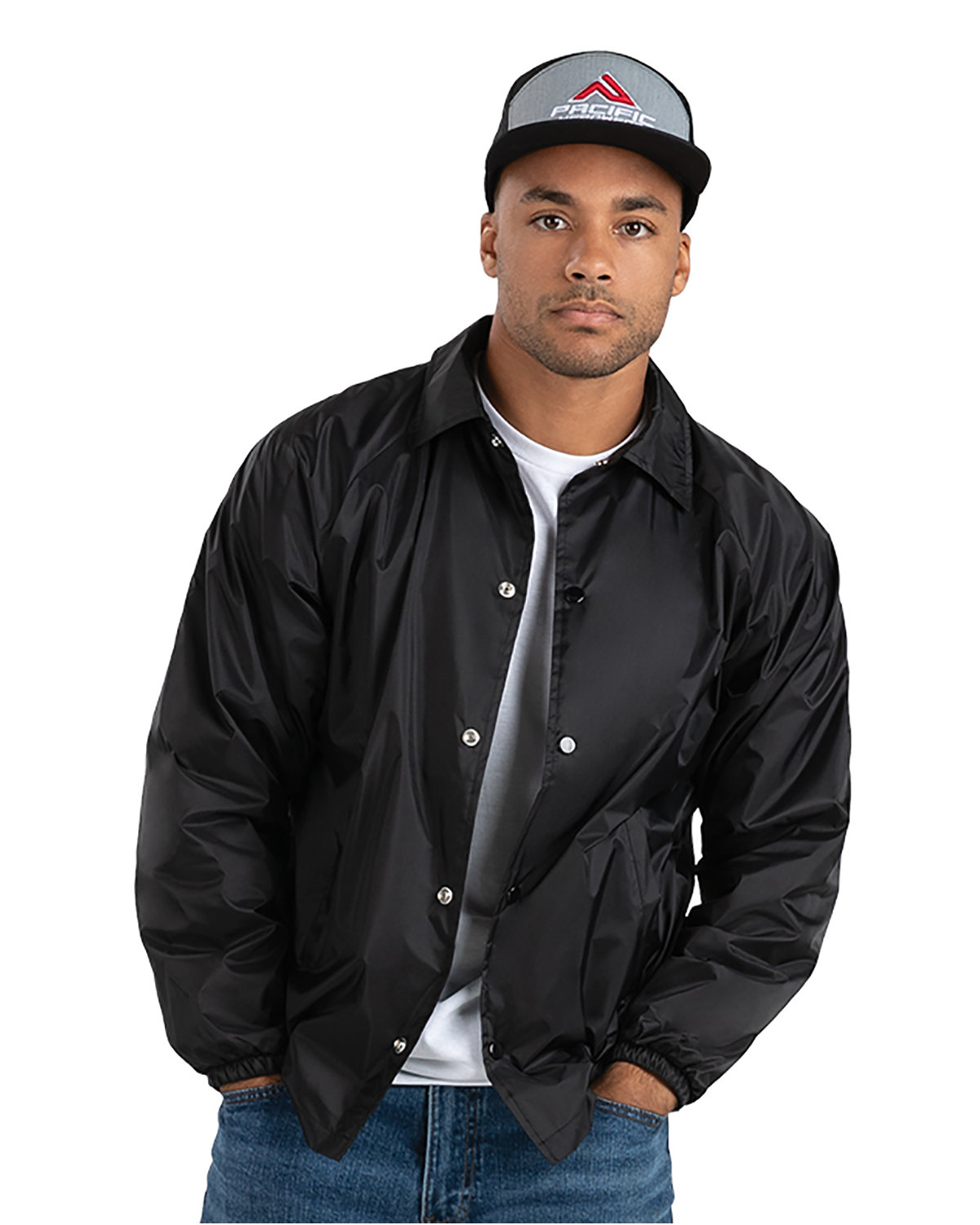 Augusta Sportswear Unisex Nylon Coach's Jacket | alphabroder