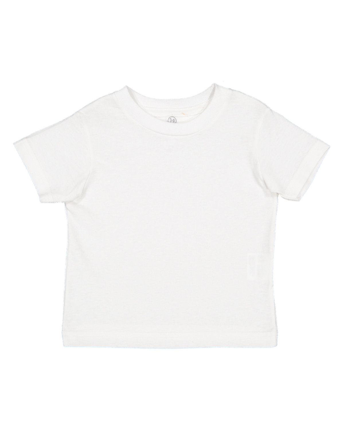 Rabbit Skins Toddler Fine Jersey T-Shirt WHITE 