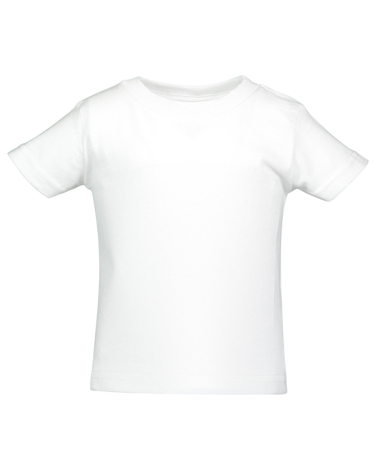 Rabbit Skins Infant Cotton Jersey T-Shirt WHITE 