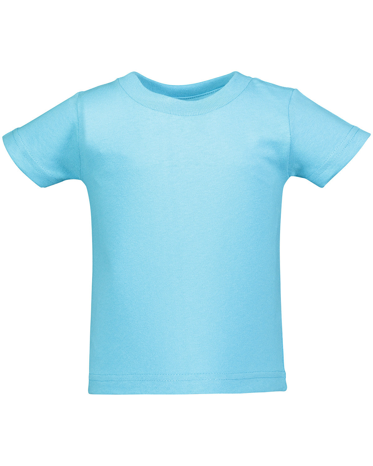 Rabbit Skins Infant Cotton Jersey T-Shirt AQUA 