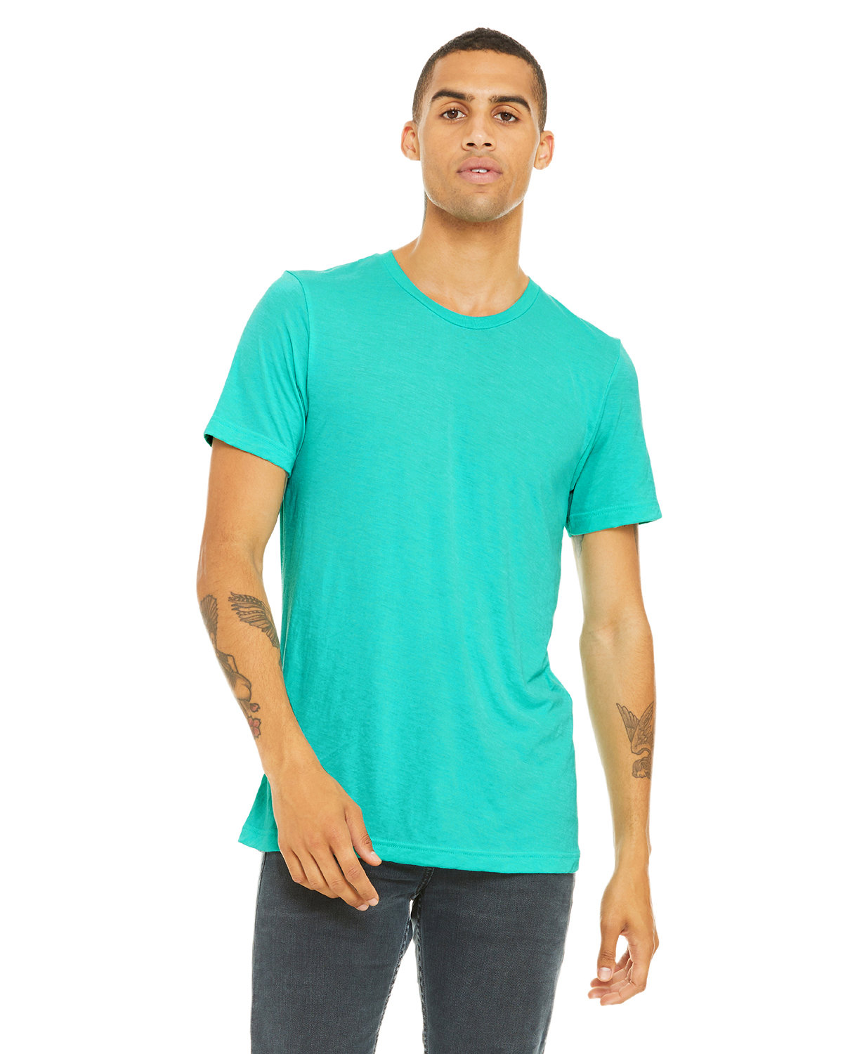 Bella + Canvas Unisex Triblend T-Shirt SEA GREEN TRBLND 