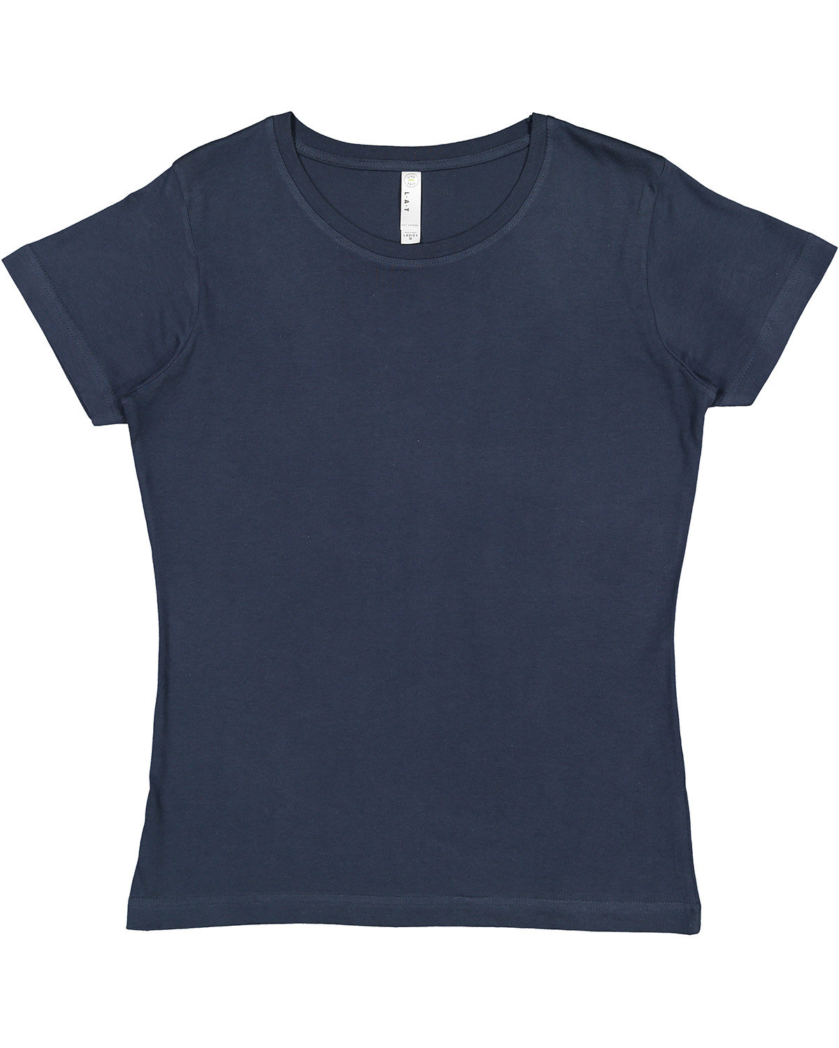 LAT Ladies' Fine Jersey T-Shirt DENIM 