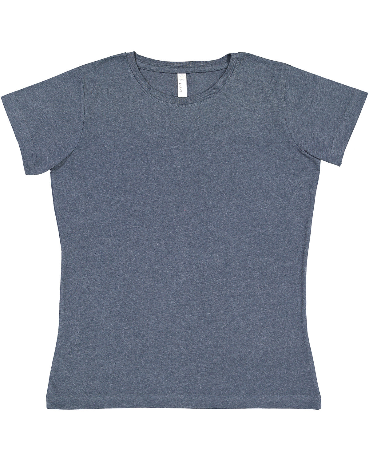 LAT Ladies' Fine Jersey T-Shirt VINTAGE DENIM 