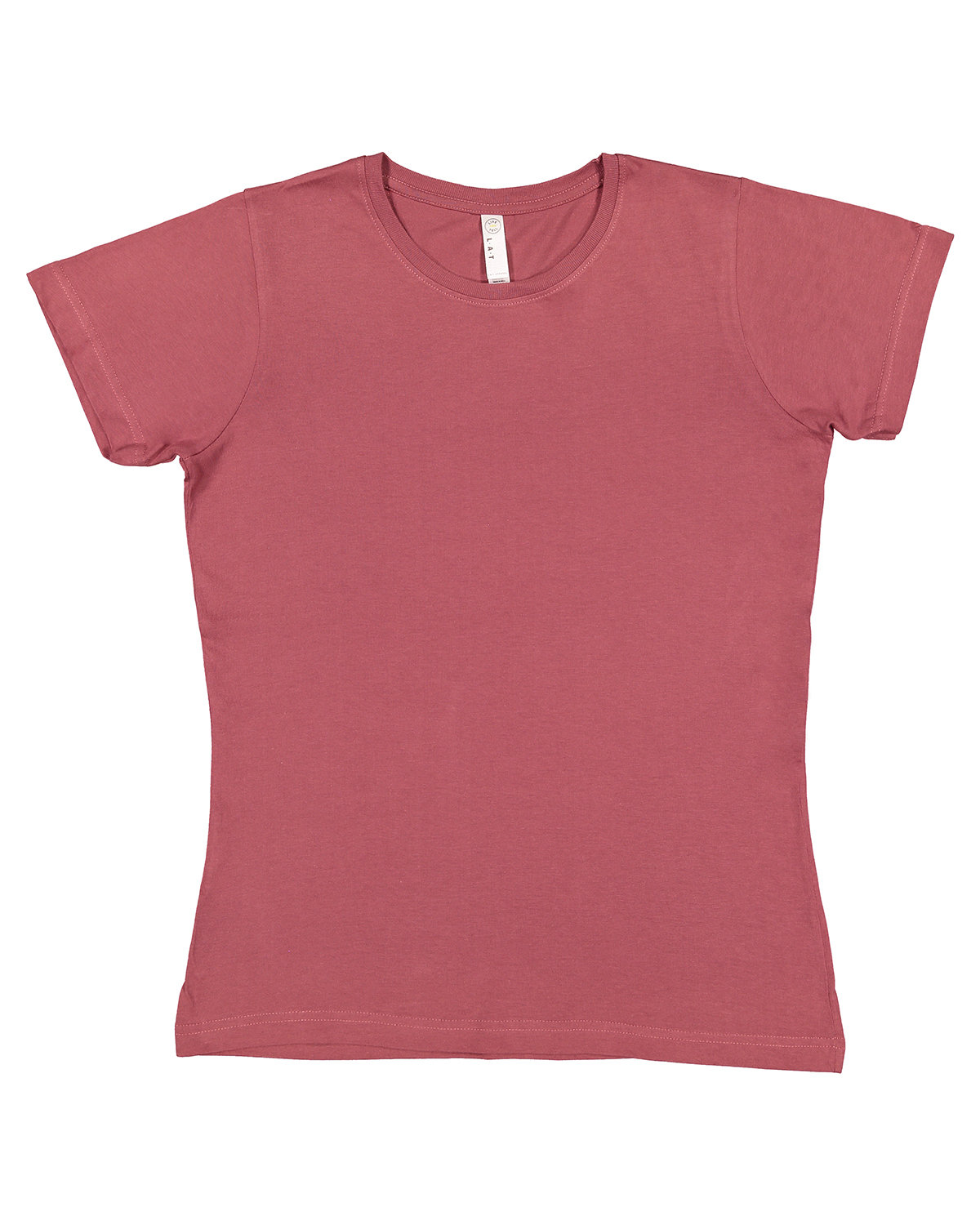 LAT Ladies' Fine Jersey T-Shirt ROUGE 