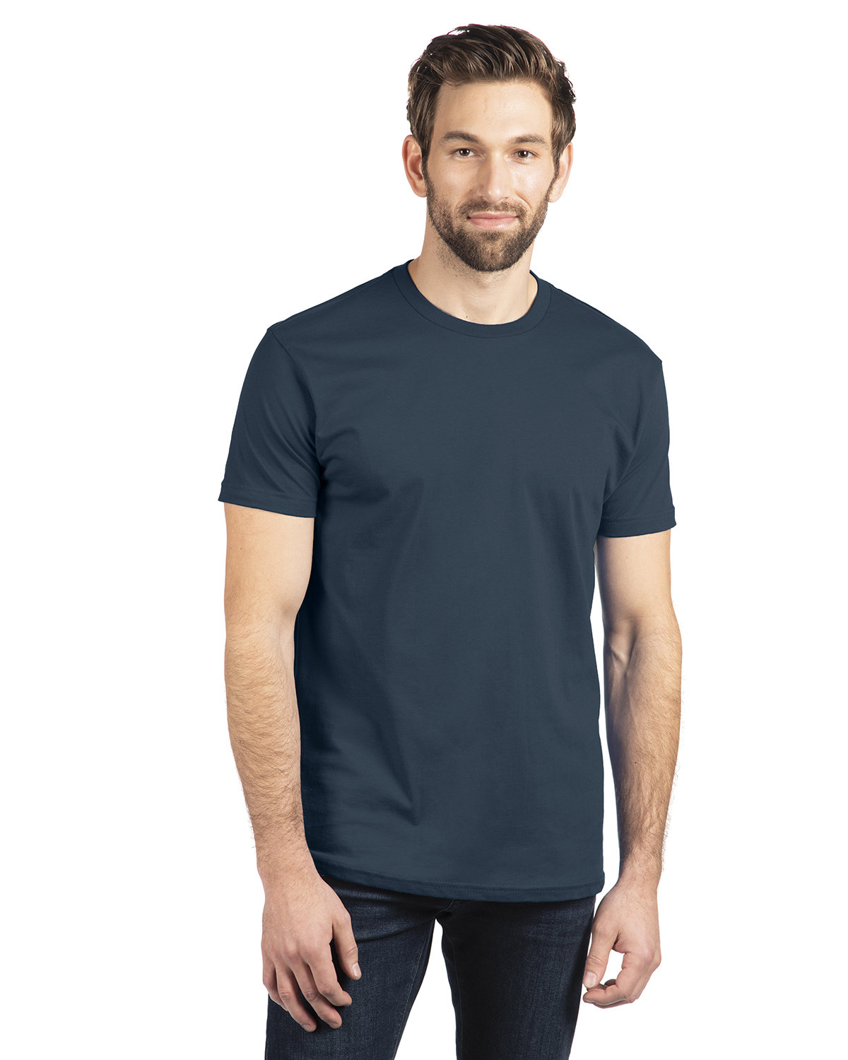 Next Level Apparel Unisex Cotton T-Shirt indigo 