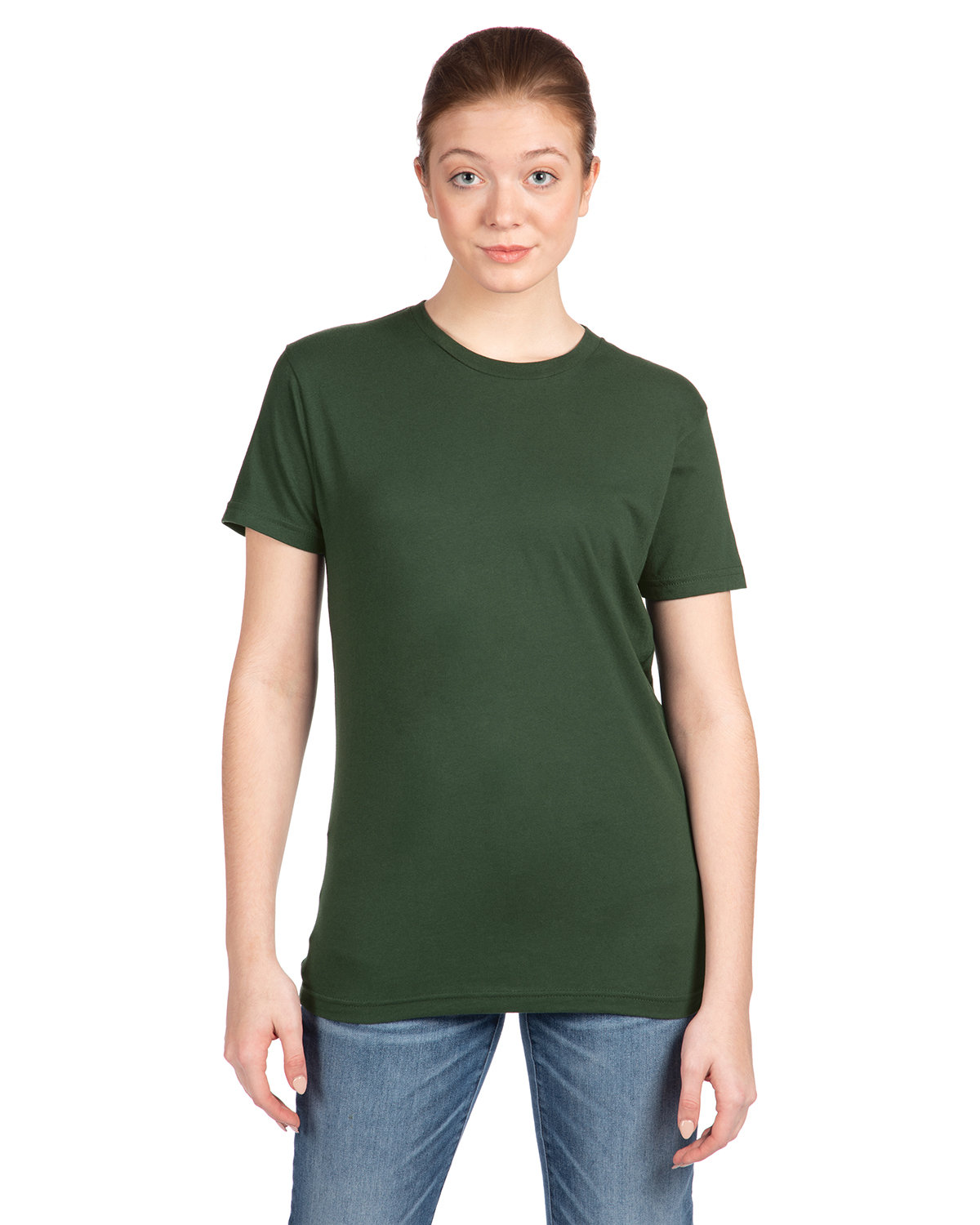 Next Level Apparel Unisex Cotton T-Shirt forest green 