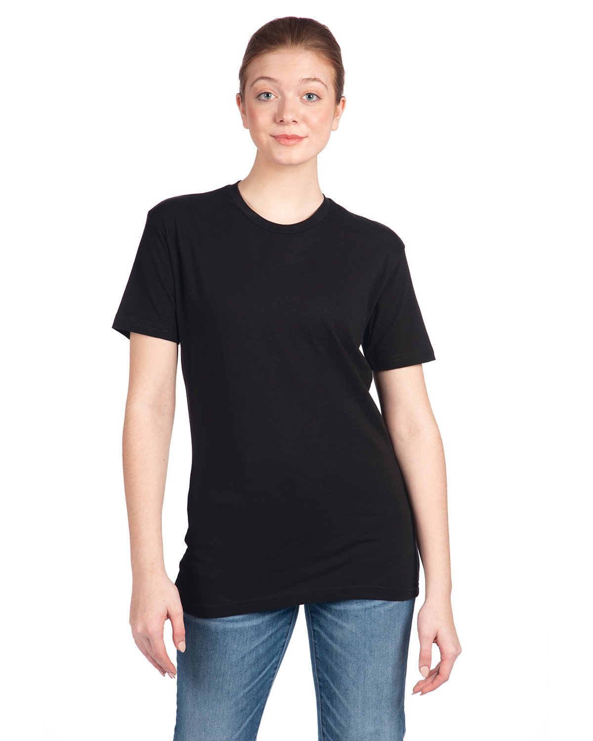 Next Level Apparel Unisex Cotton T-Shirt BLACK 