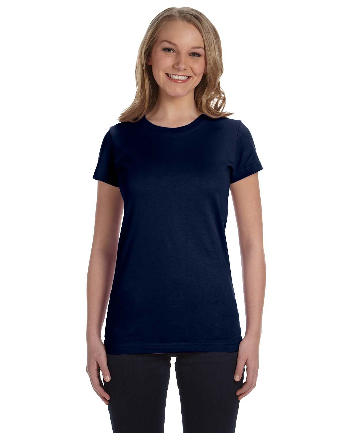 LAT Ladies' Junior Fit T-Shirt navy 