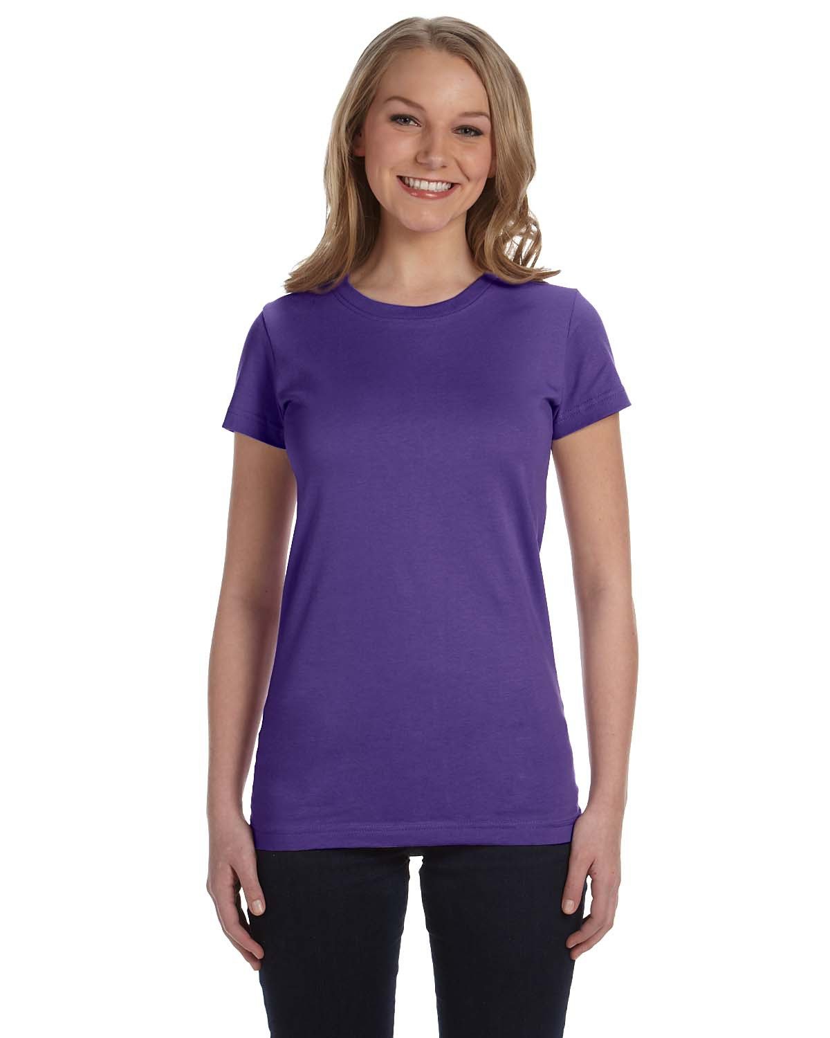 LAT Ladies' Junior Fit T-Shirt purple 