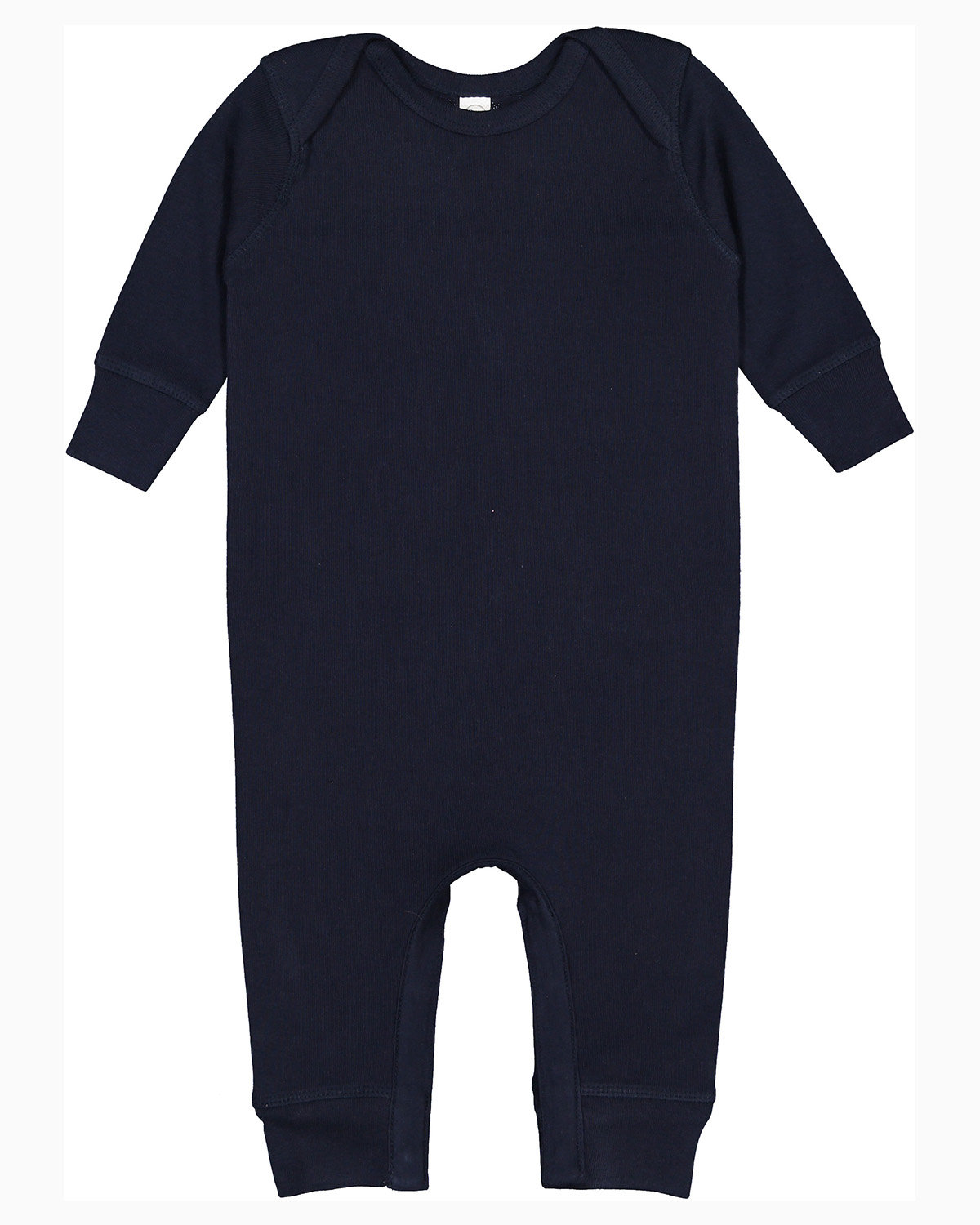 Rabbit Skins Infant Baby Rib Coverall | alphabroder