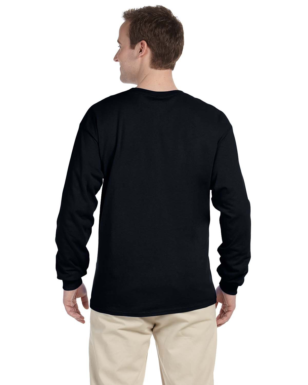 Fruit of the Loom Adult HD Cotton™ Long-Sleeve T-Shirt | alphabroder
