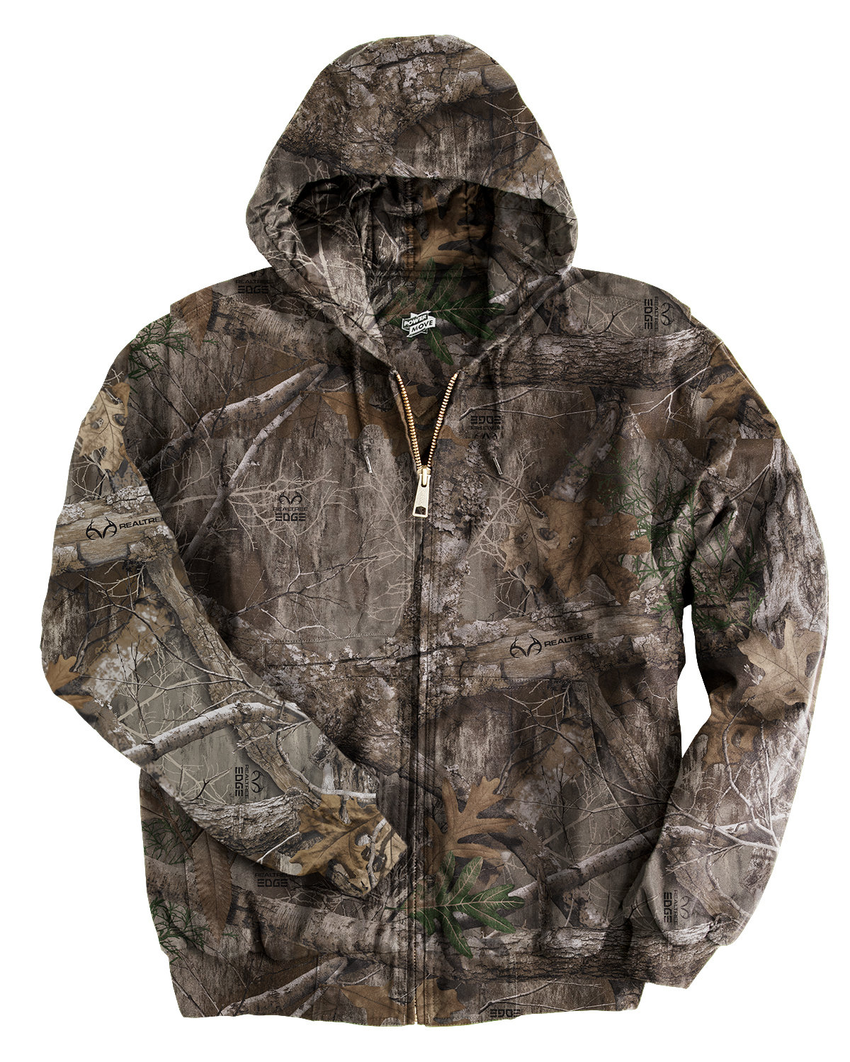 Dri Duck Men's Laramie Canvas Hooded Jacket REAL TREE EDGE 
