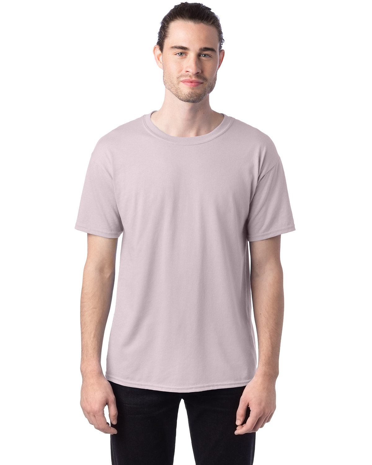 Hanes Unisex 50/50 T-Shirt PALE PINK 
