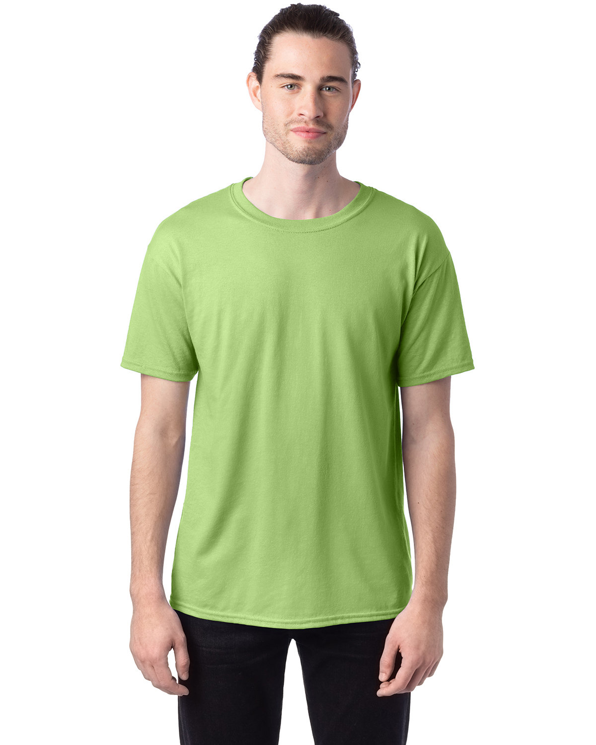 Hanes Unisex 50/50 T-Shirt LIME 
