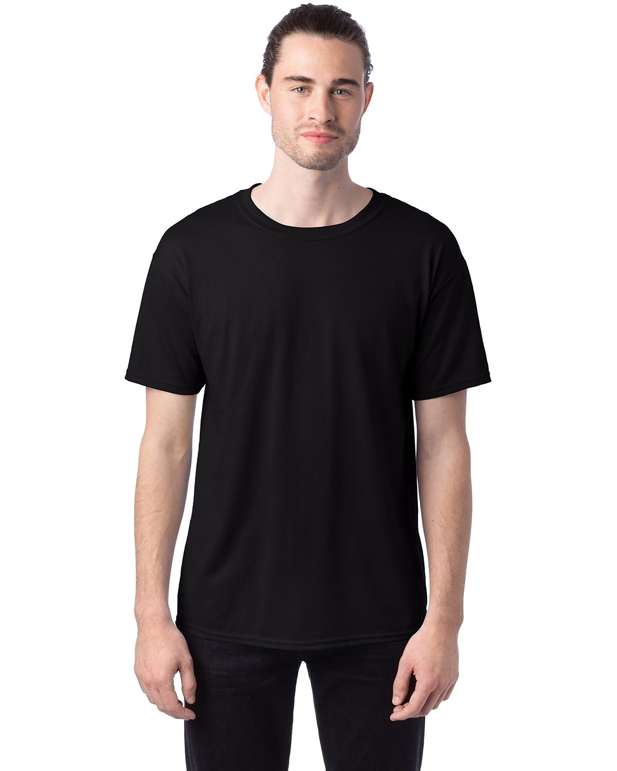Hanes Unisex 50/50 T-Shirt BLACK 