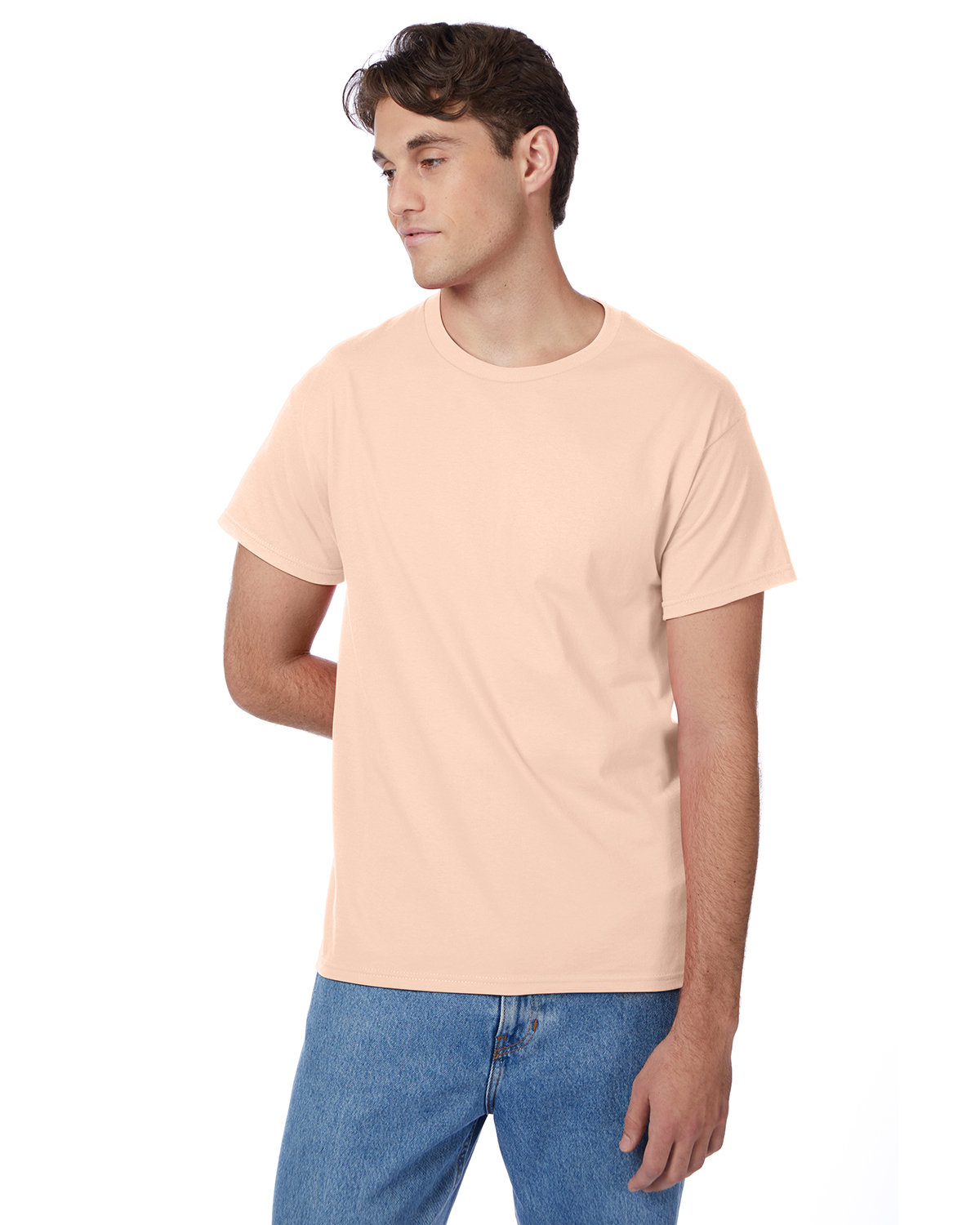 Hanes Men's Authentic-T T-Shirt CANDY ORANGE 