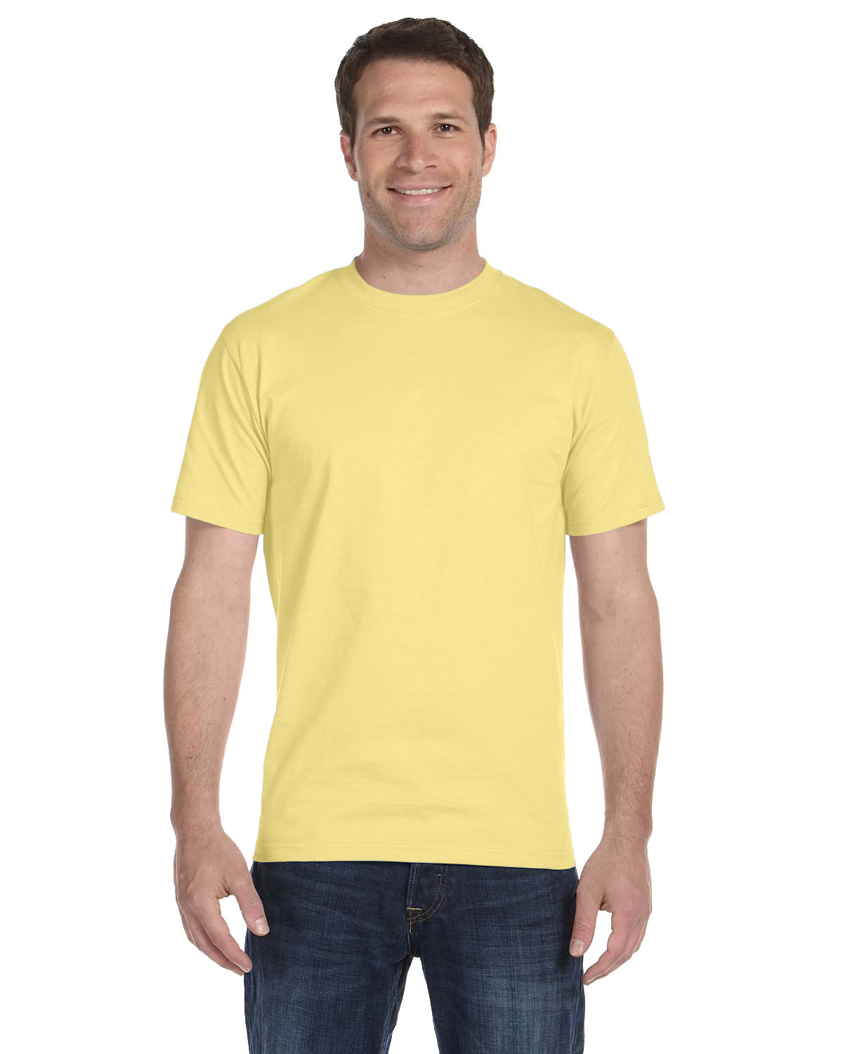 Hanes Adult Essential Short Sleeve T-Shirt daffodil yellow 