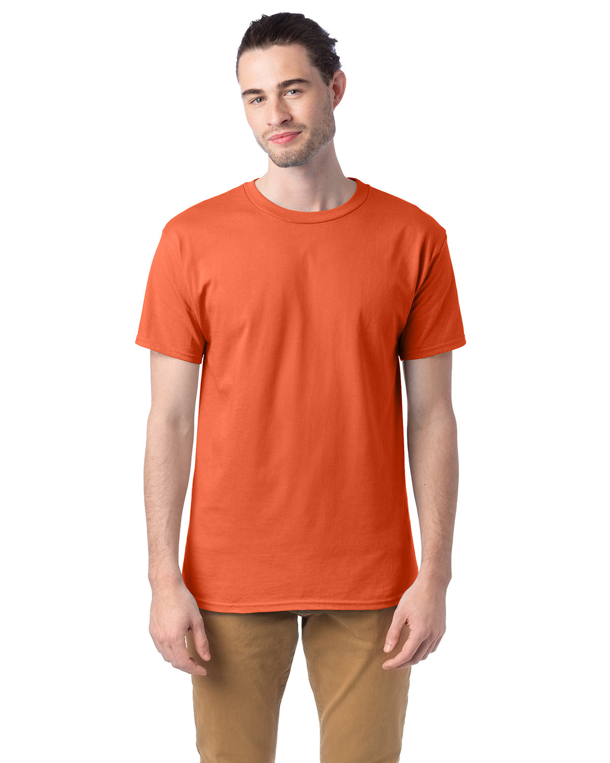 Hanes Adult Essential-T T-Shirt TEXAS ORANGE 