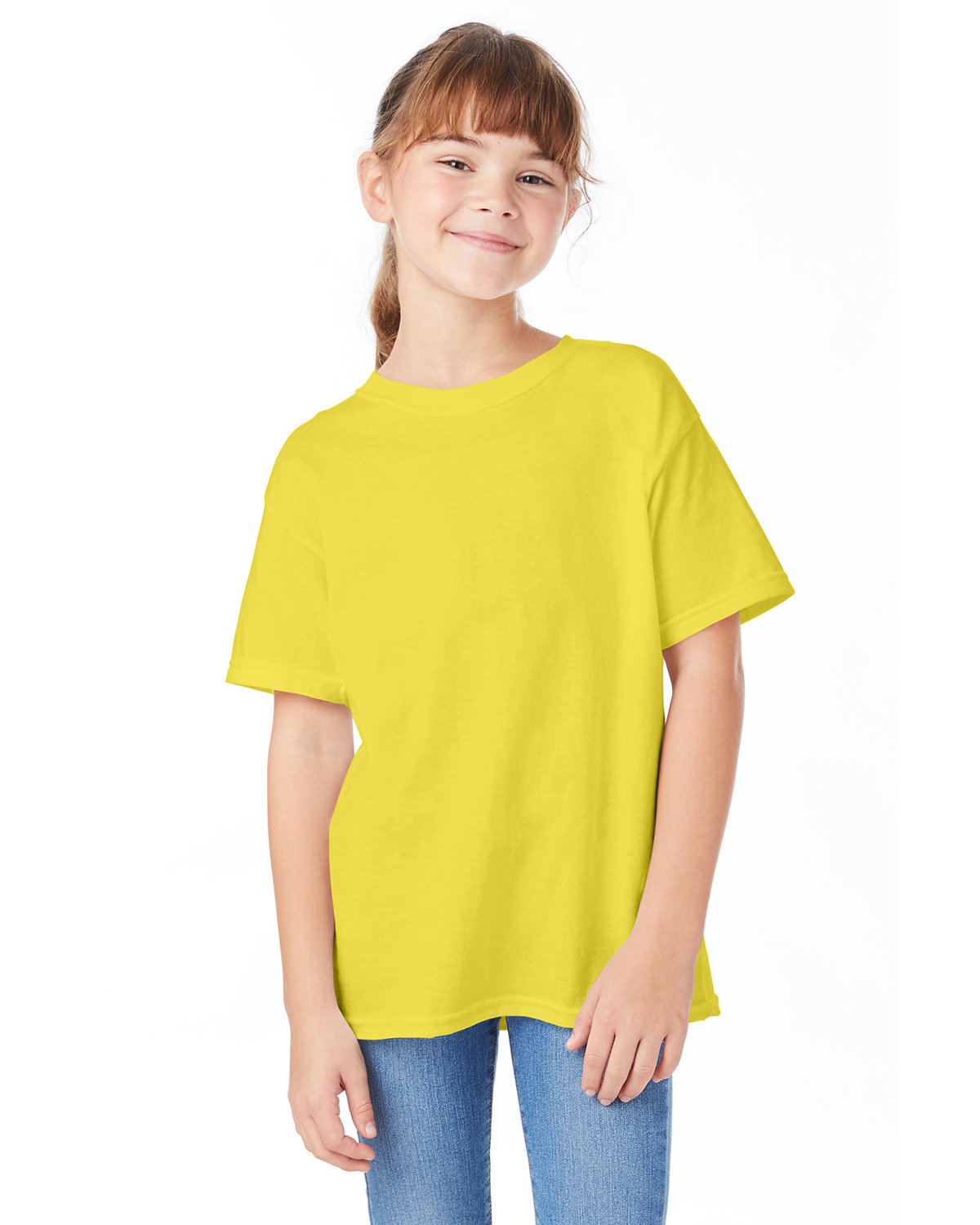 Hanes Youth Essential-T T-Shirt YELLOW 