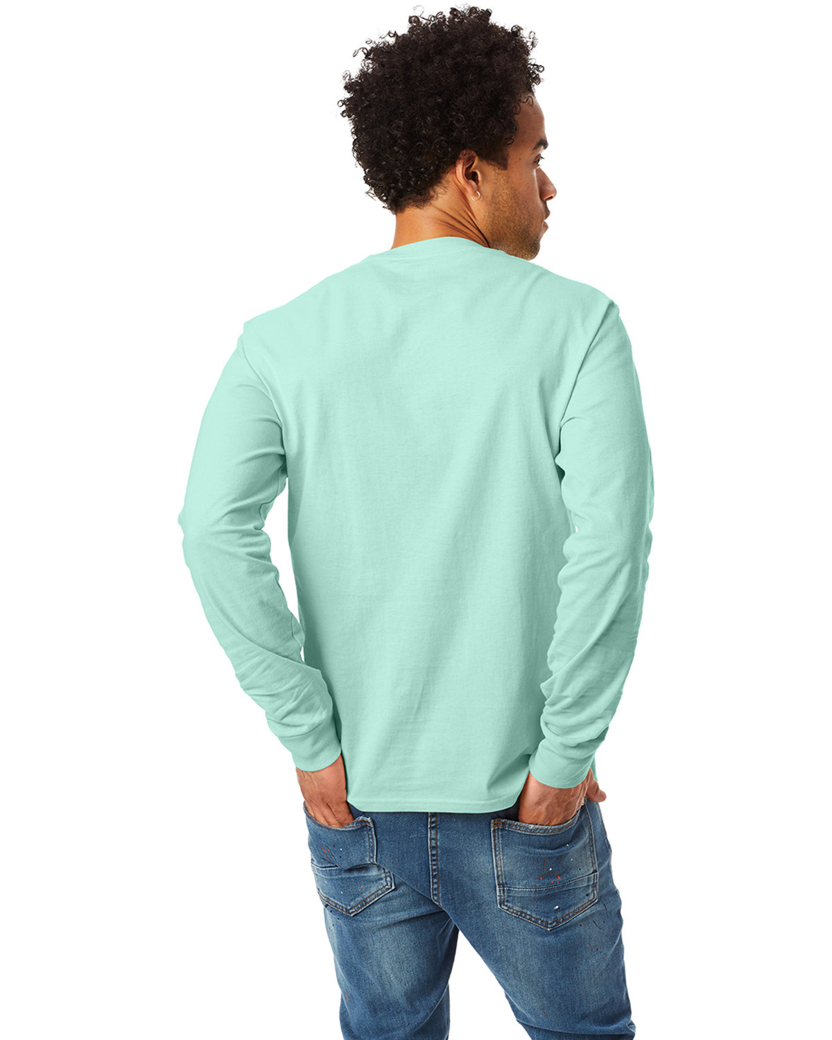 Hanes Adult Authentic-T Long-Sleeve T-Shirt | alphabroder