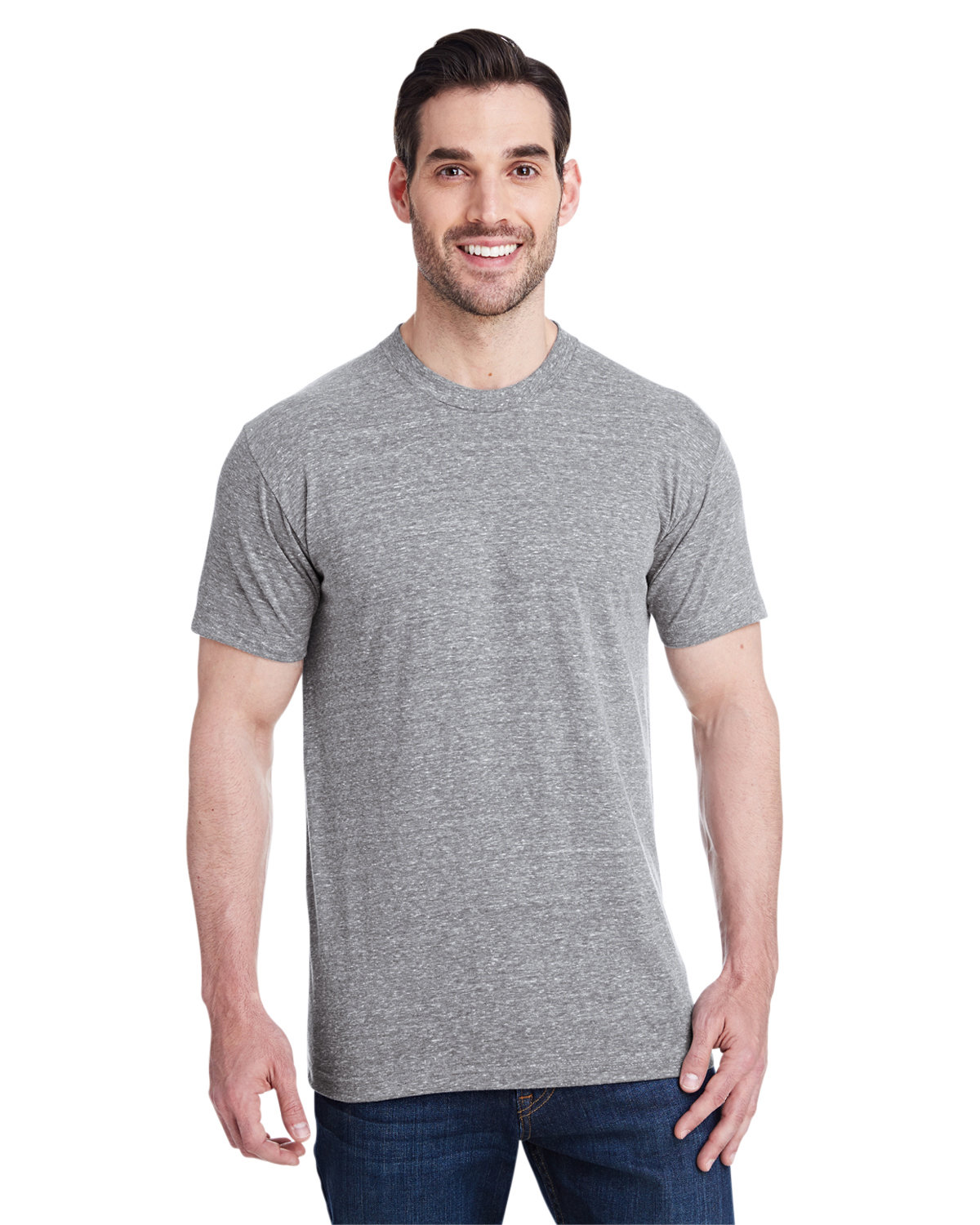 Bayside Unisex Triblend T-Shirt TRI ATHLETIC GRY 