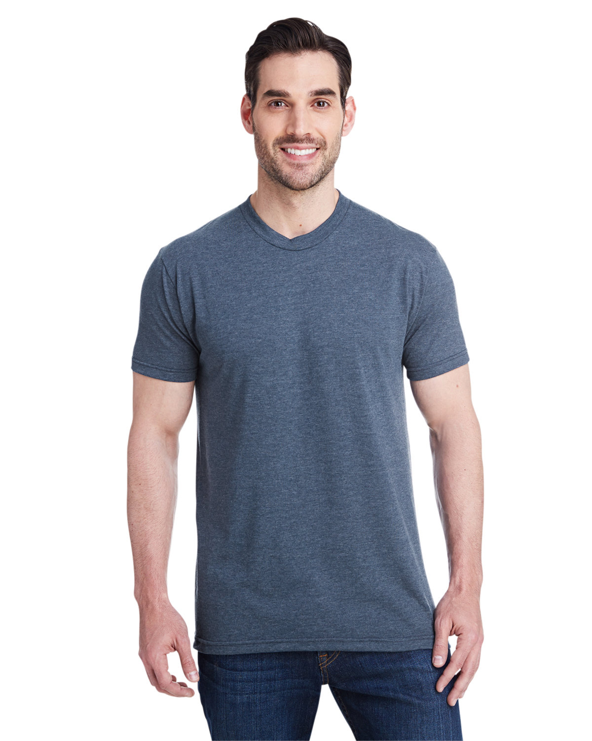 Bayside Unisex Triblend T-Shirt TRI STEEL 