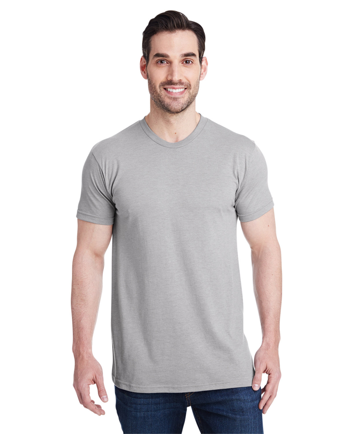 Bayside Unisex Triblend T-Shirt TRI LT ASPHALT 