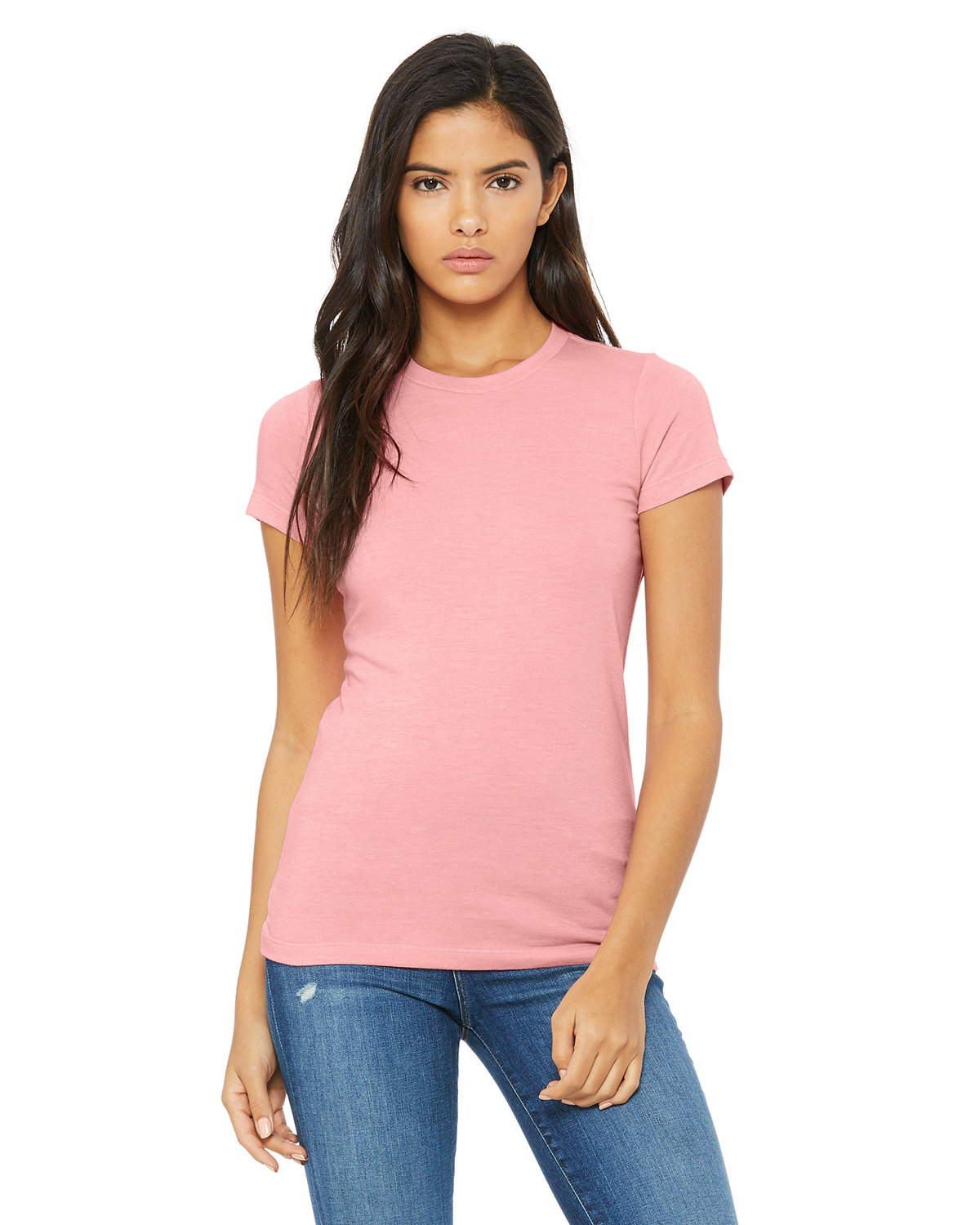 Bella + Canvas Ladies' Slim Fit T-Shirt PINK 