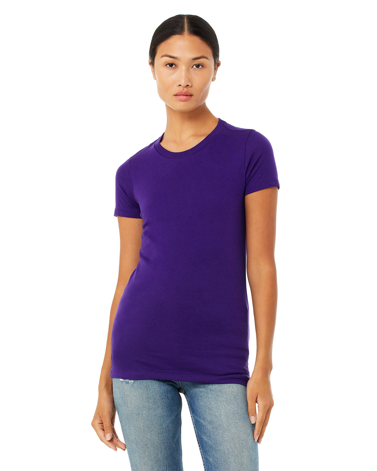 Bella + Canvas Ladies' Slim Fit T-Shirt TEAM PURPLE 