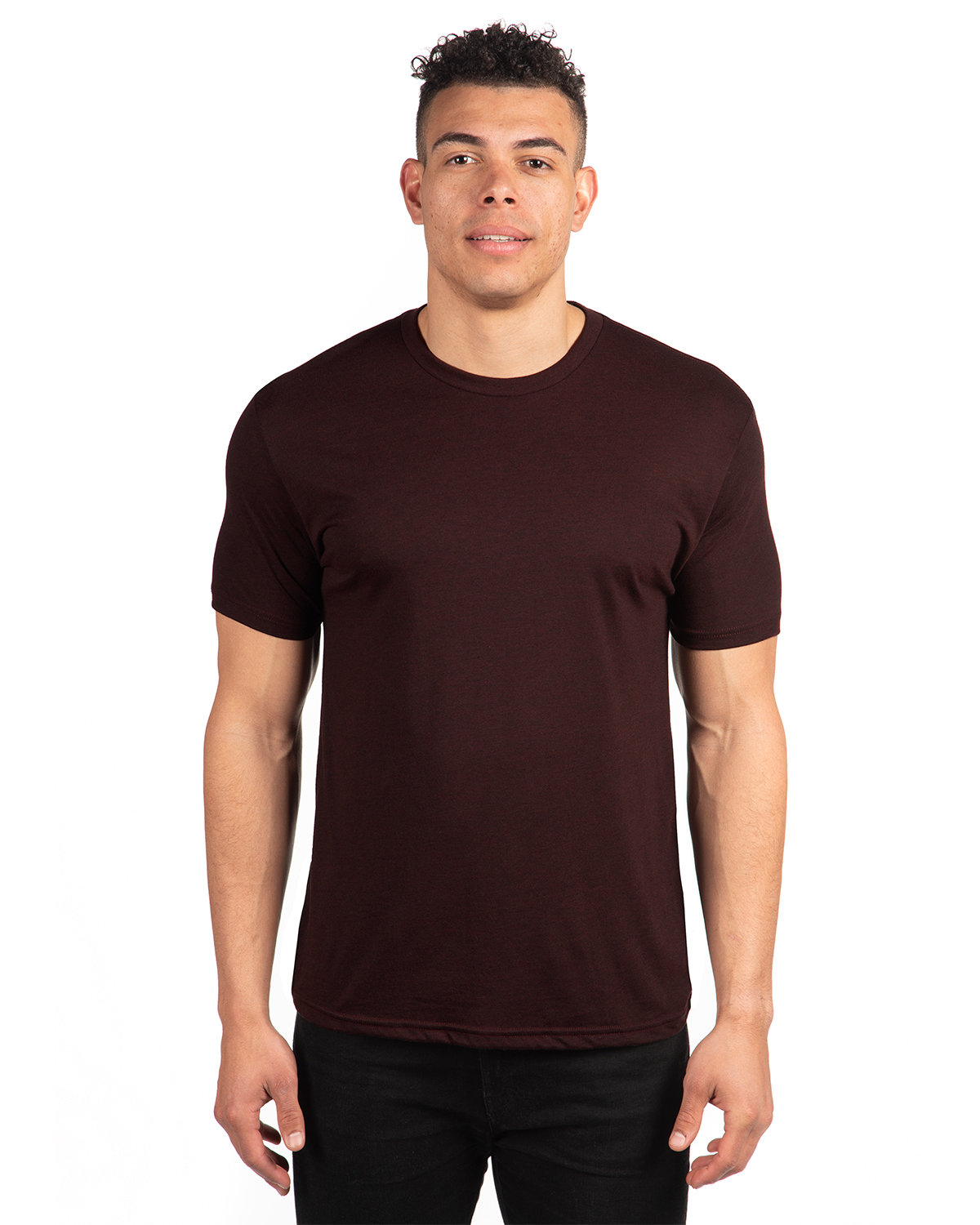 Next Level Apparel Unisex Triblend T-Shirt CARDINAL BLACK 