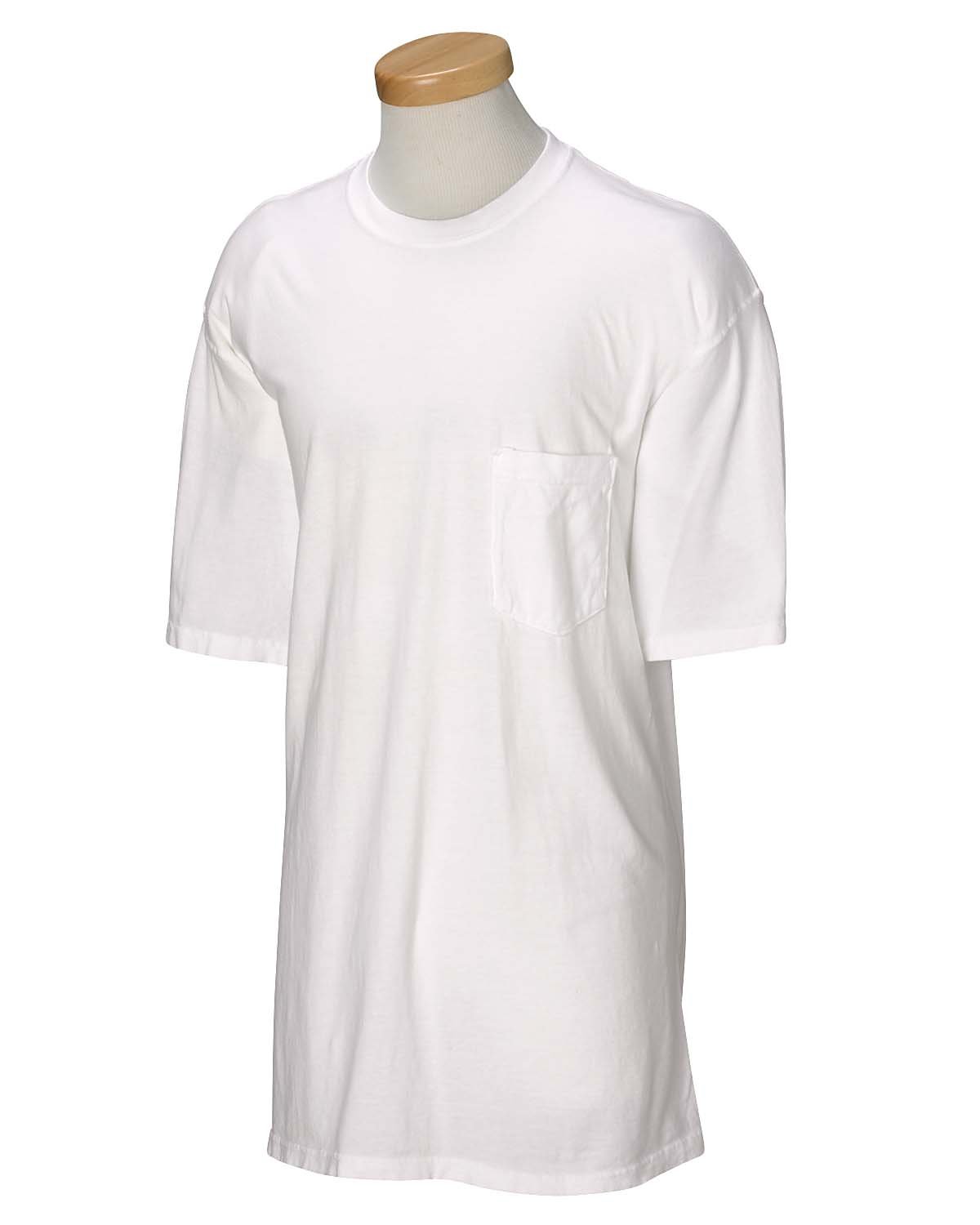 Comfort Colors 6030CC T-Shirt with Pocket Tee - Bulk Custom Shirts
