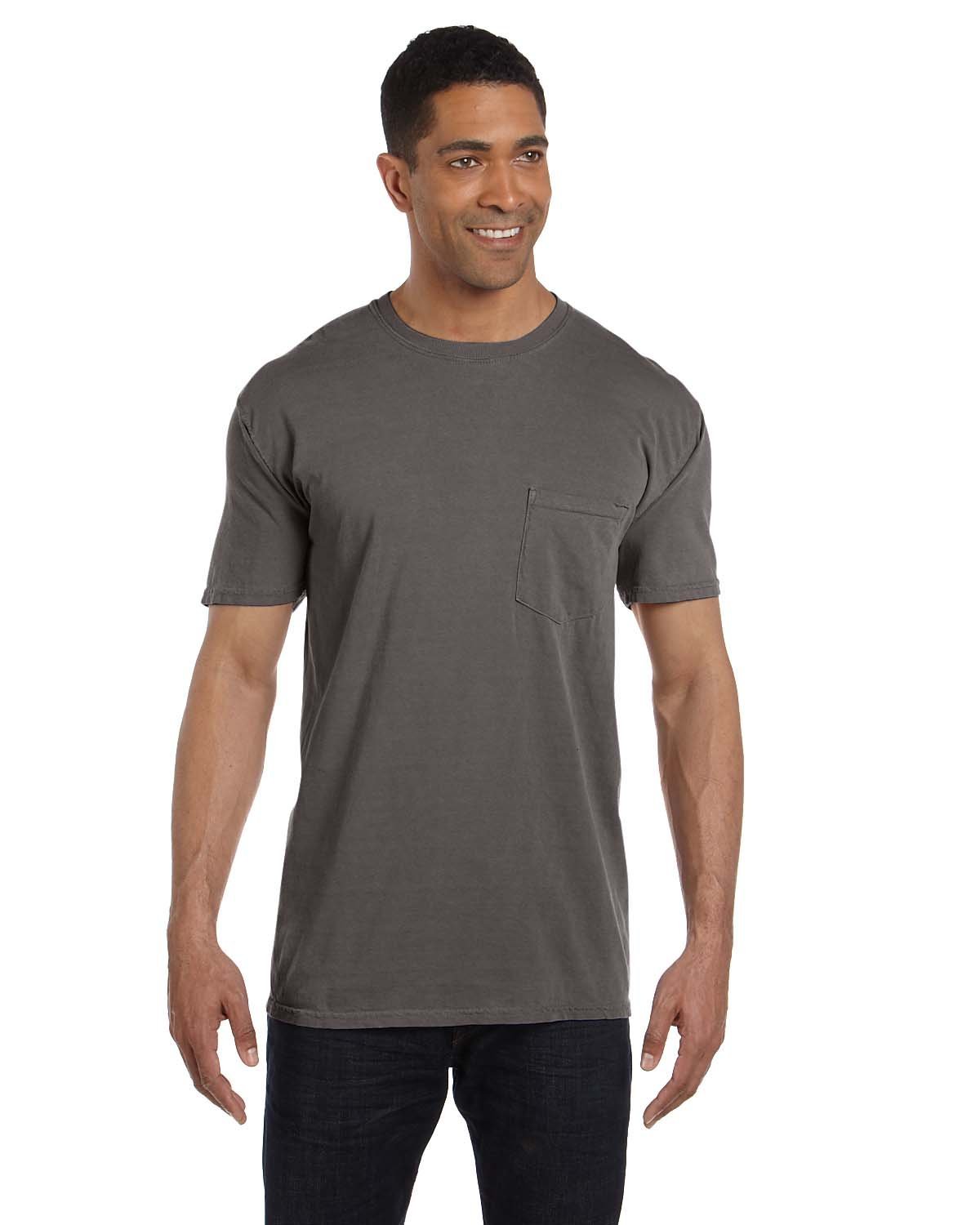 Comfort Colors Adult Heavyweight Pocket T-Shirt PEPPER 