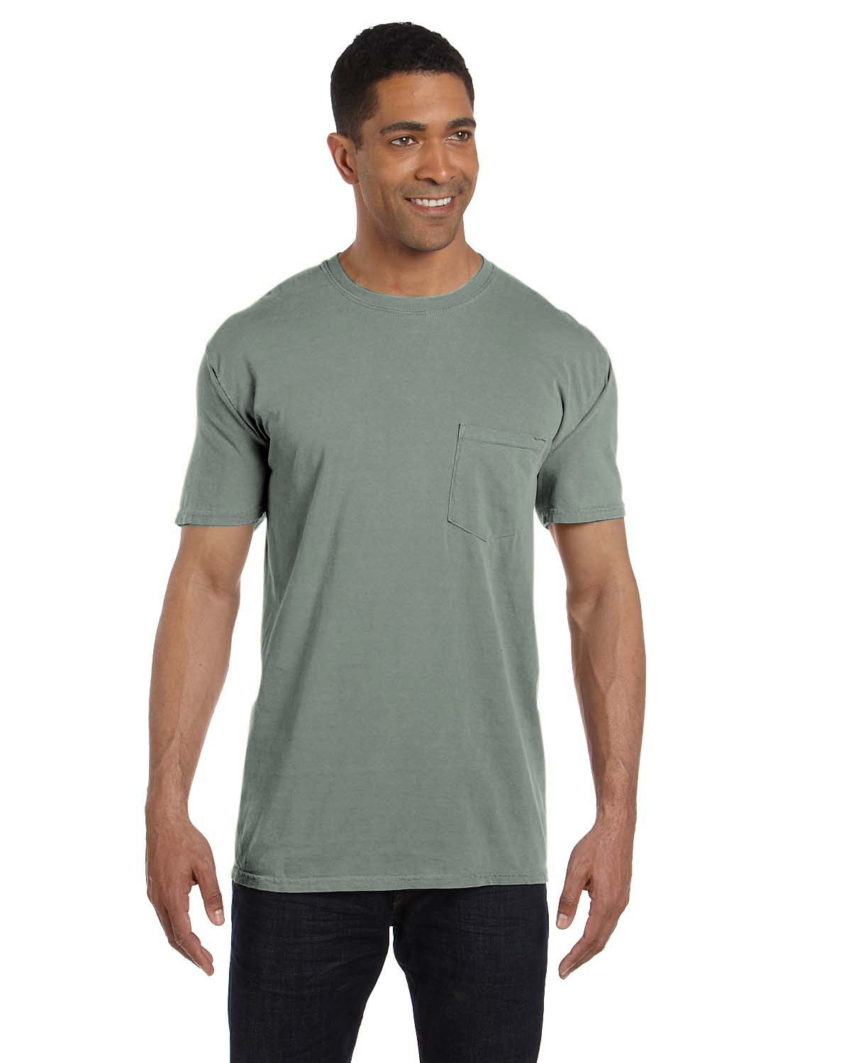 Comfort Colors Adult Heavyweight Pocket T-Shirt BAY 