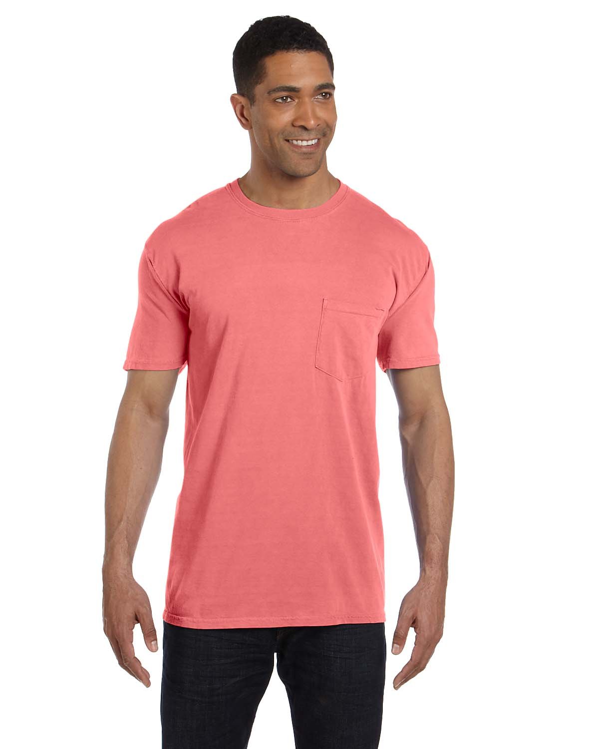 Comfort Colors Adult Heavyweight RS Pocket T-Shirt watermelon 