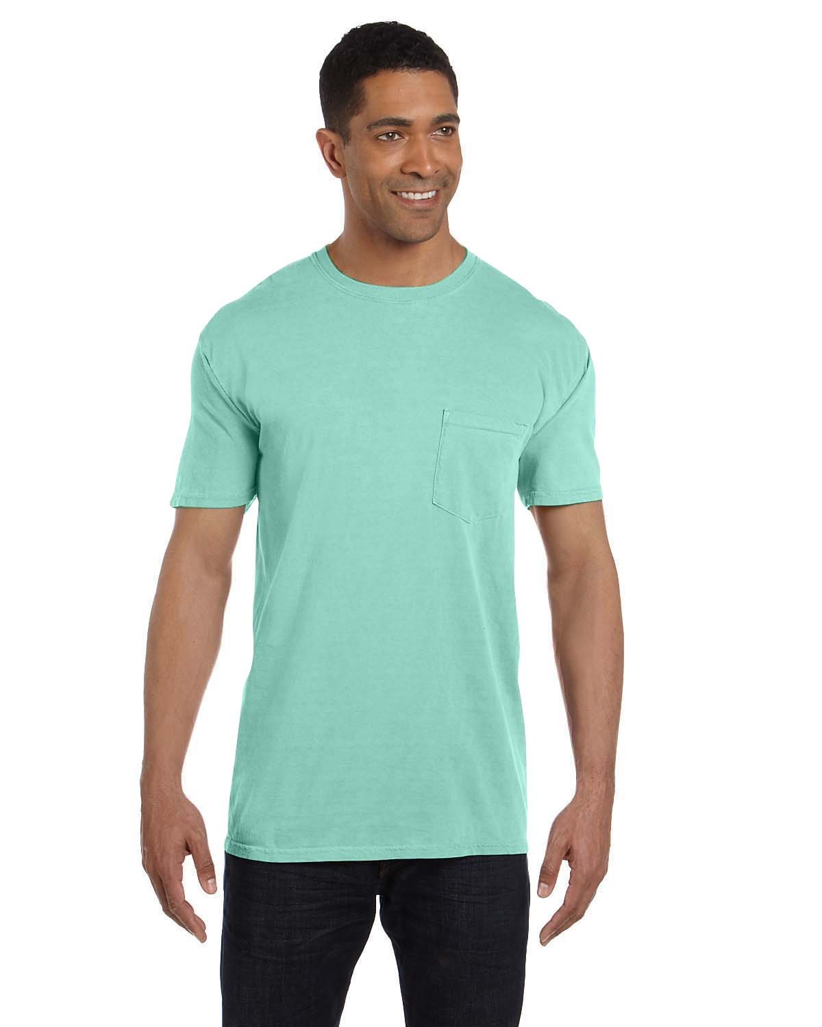 Comfort Colors Adult Heavyweight RS Pocket T-Shirt ISLAND REEF 