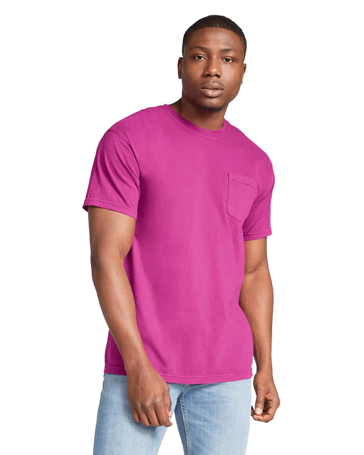 Comfort Colors Adult Heavyweight RS Pocket T-Shirt BOYSENBERRY 