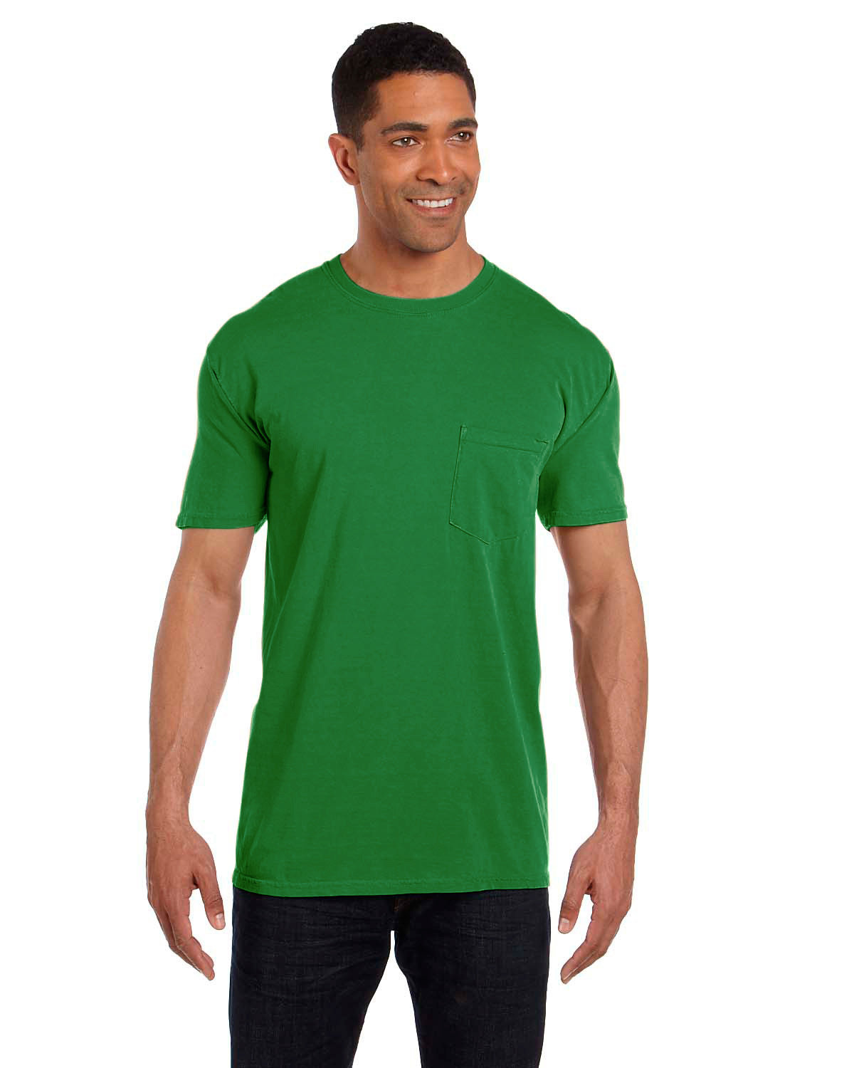 Comfort Colors Adult Heavyweight RS Pocket T-Shirt CLOVER 
