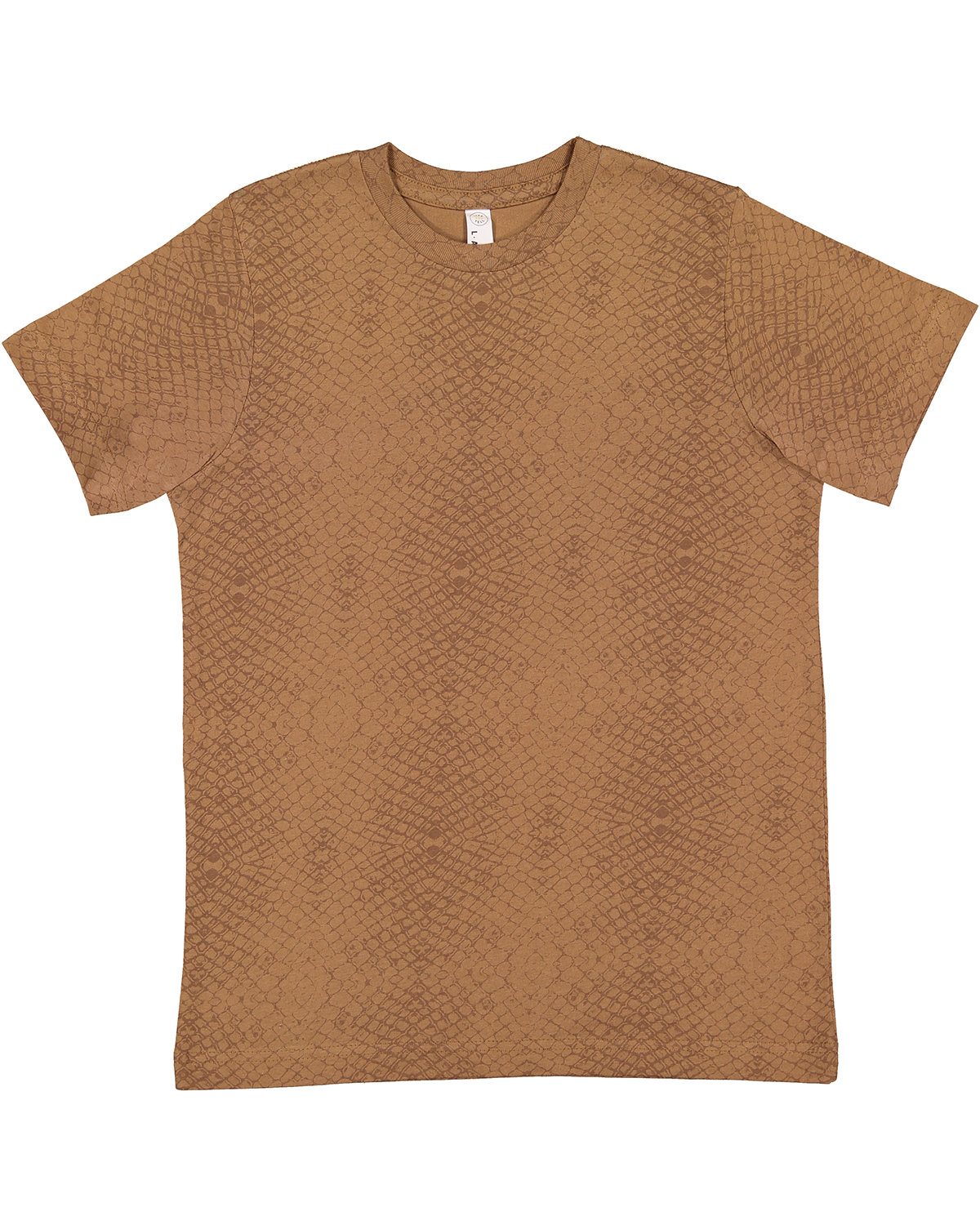 LAT Youth Fine Jersey T-Shirt brown reptile 