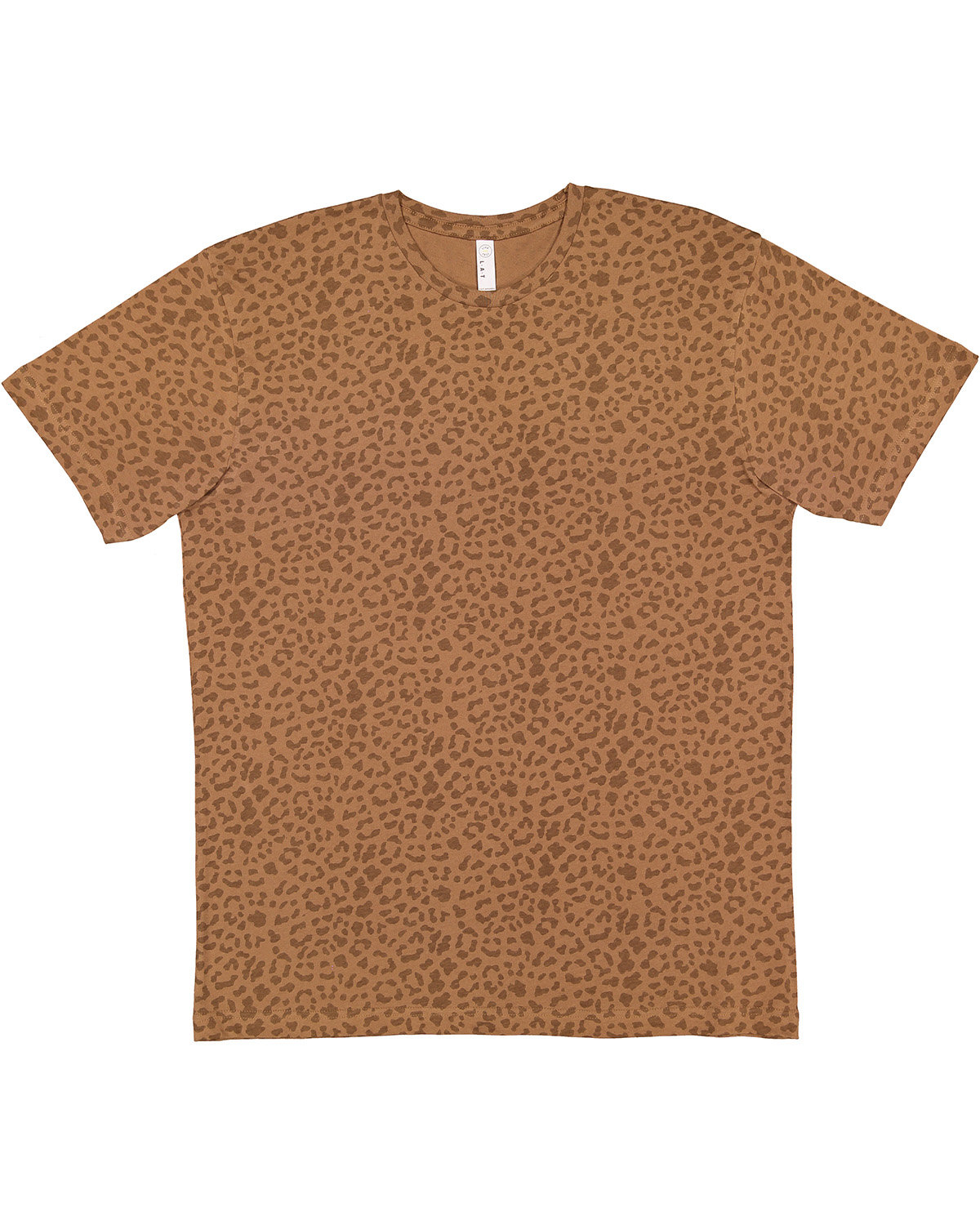 LAT Youth Fine Jersey T-Shirt BROWN LEOPARD 