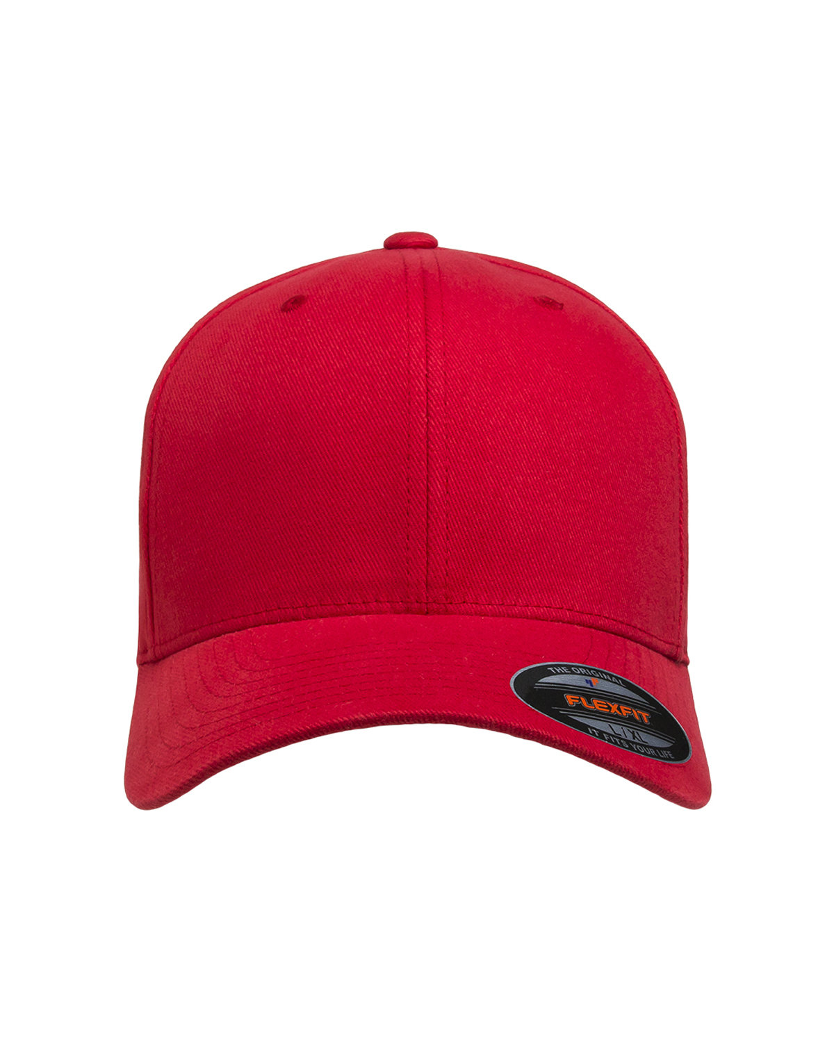 Flexfit Adult Brushed Twill Cap RED 