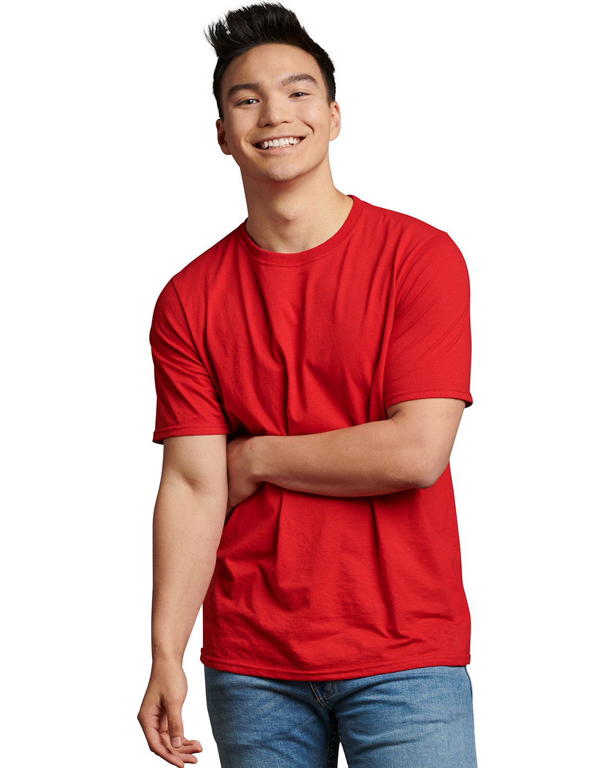 Russell Athletic Unisex Essential Performance T-Shirt TRUE RED 