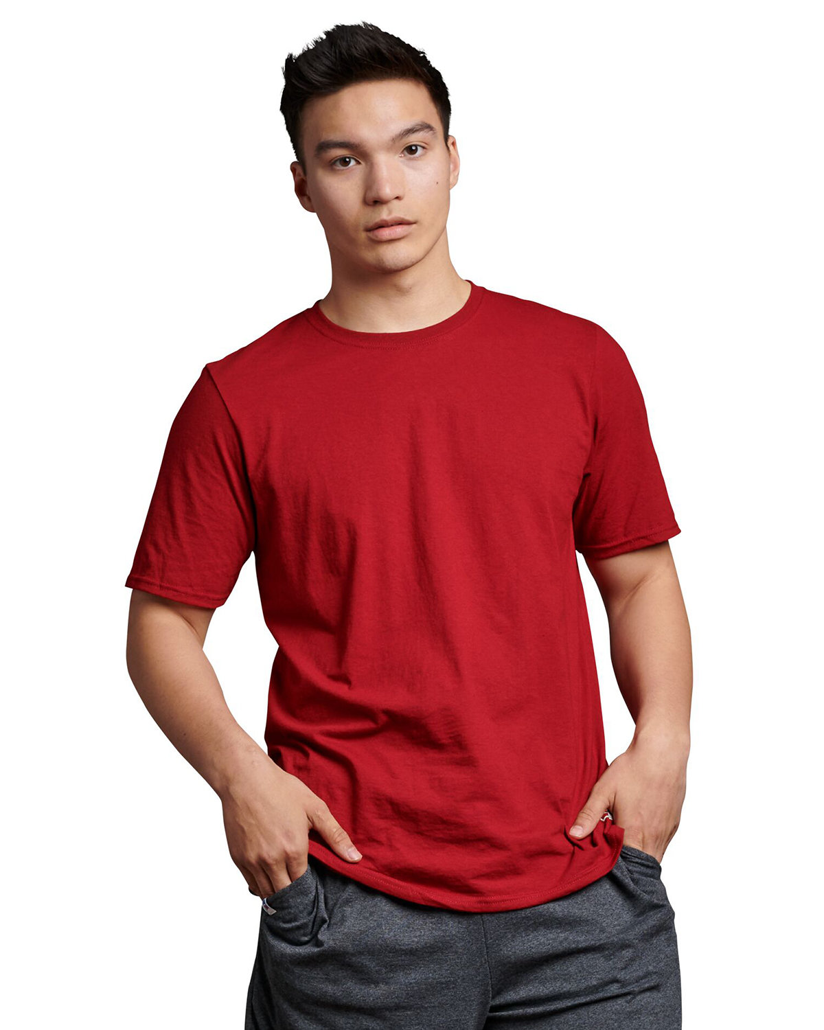 Russell Athletic Unisex Essential Performance T-Shirt CARDINAL 