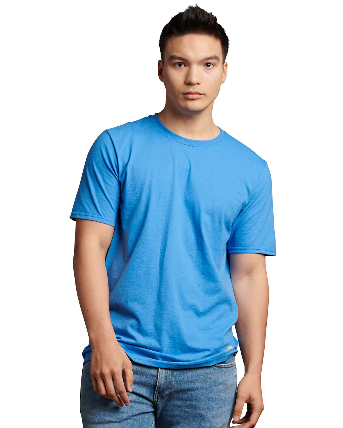 Russell Athletic Unisex Essential Performance T-Shirt COLLEGIATE BLUE 