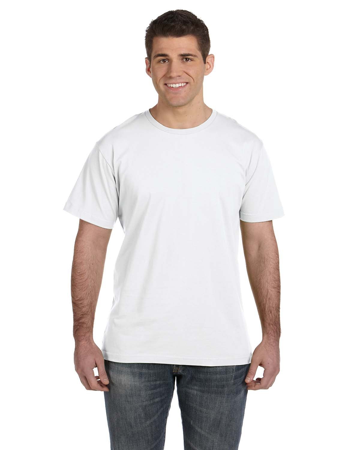 LAT Men's Fine Jersey T-Shirt WHITE 