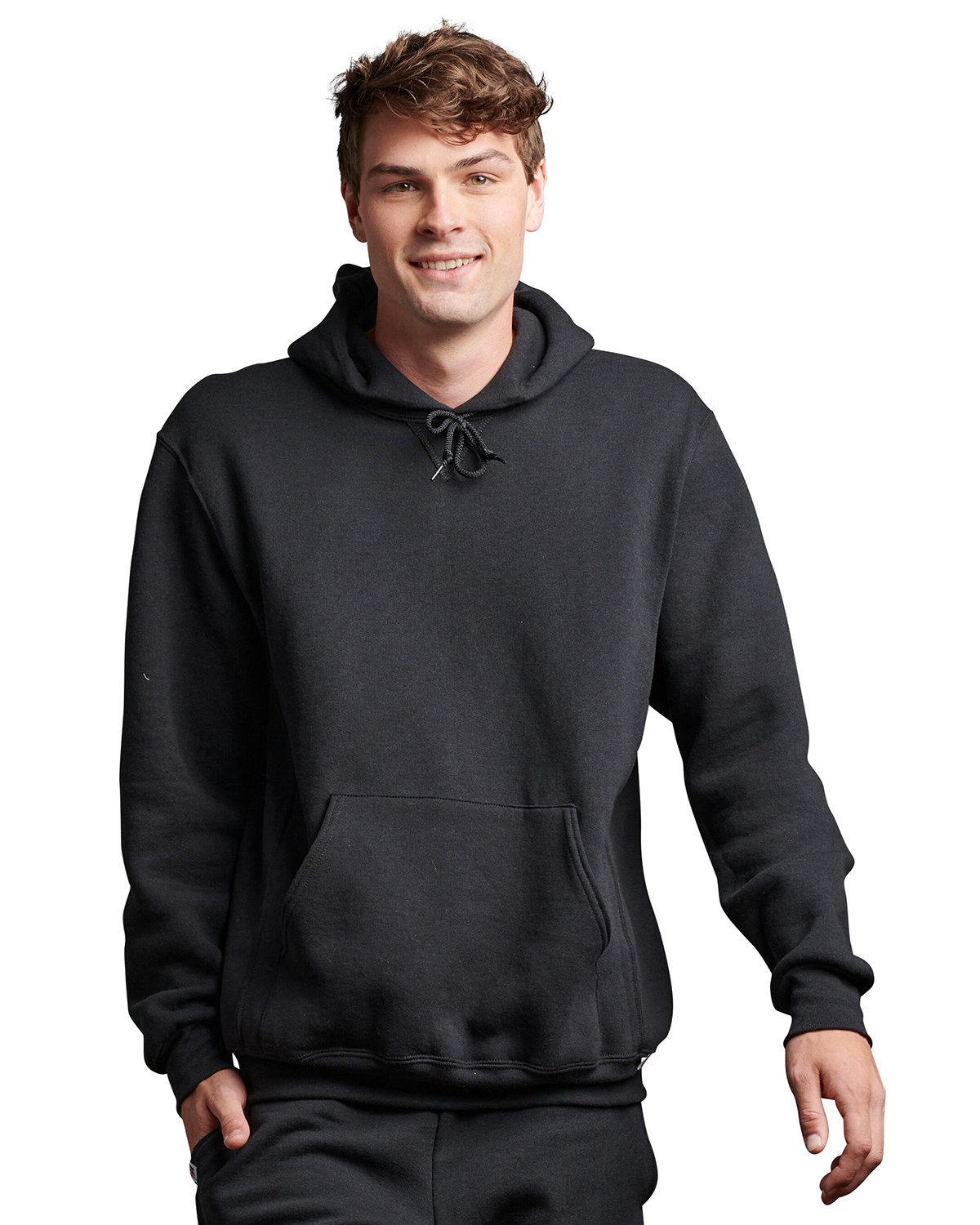 Russell Athletic Unisex Dri-Power® Hooded Sweatshirt BLACK 