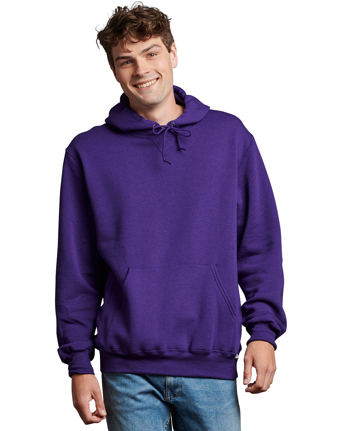 Russell Athletic Unisex Dri-Power® Hooded Sweatshirt PURPLE 