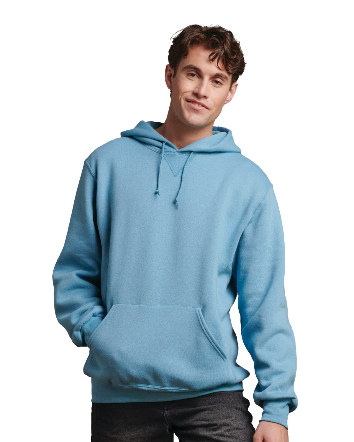 Russell Athletic Unisex Dri-Power® Hooded Sweatshirt ARCTIC BLUE 